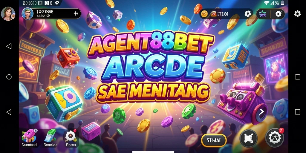 Screenshot AGENT88BET menampilkan aksi seru dalam gameplay Arcade.