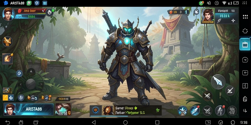 Gameplay ARISTA88 yang menarik dan strategis dalam pertempuran SLG.
