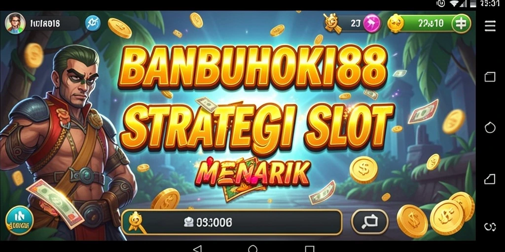 Tampilan gameplay menarik yang menunjukkan strategi SLG.