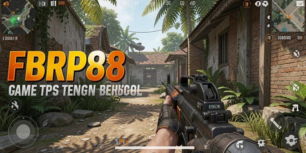 Screenshot dari gameplay TPS di FBRP88 yang menegangkan.