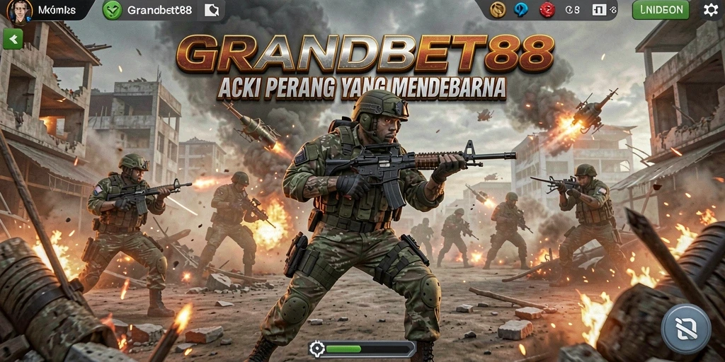 Tampilan gameplay seru dari GRANDBET88 dengan aksi yang menegangkan.