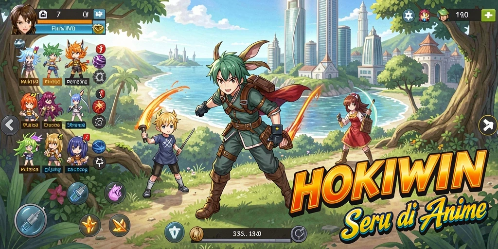 Tampilan gameplay HOKIWIN yang menarik dan penuh aksi.