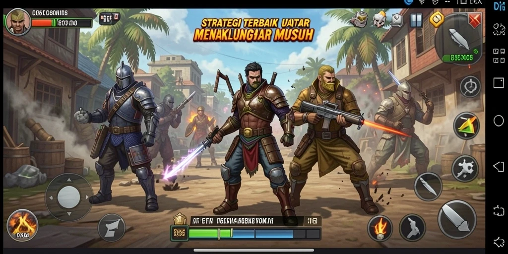 Tampilan screenshot permainan IDX66 yang menunjukkan aksi strategi mendebarkan.