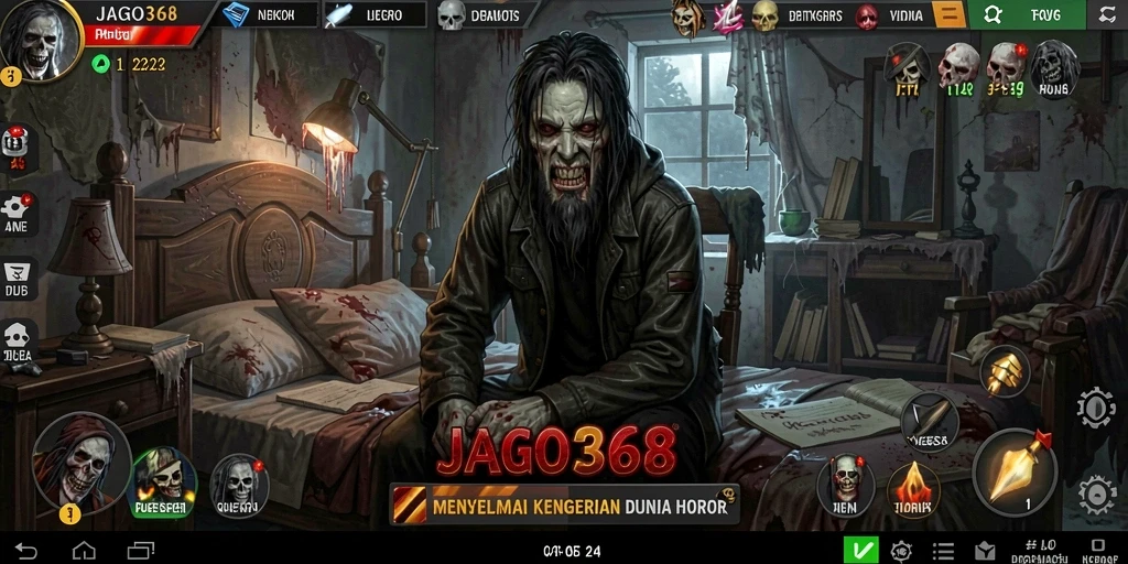 Tampilan gameplay JAGO368 yang menegangkan dan penuh misteri.