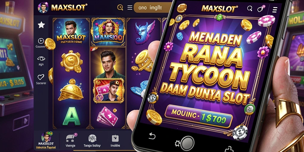 Tampilan gameplay MAXSLOT dengan mesin slot yang mengesankan.