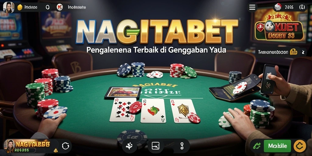 Gameplay seru NAGITABET yang menghibur pemain Poker.