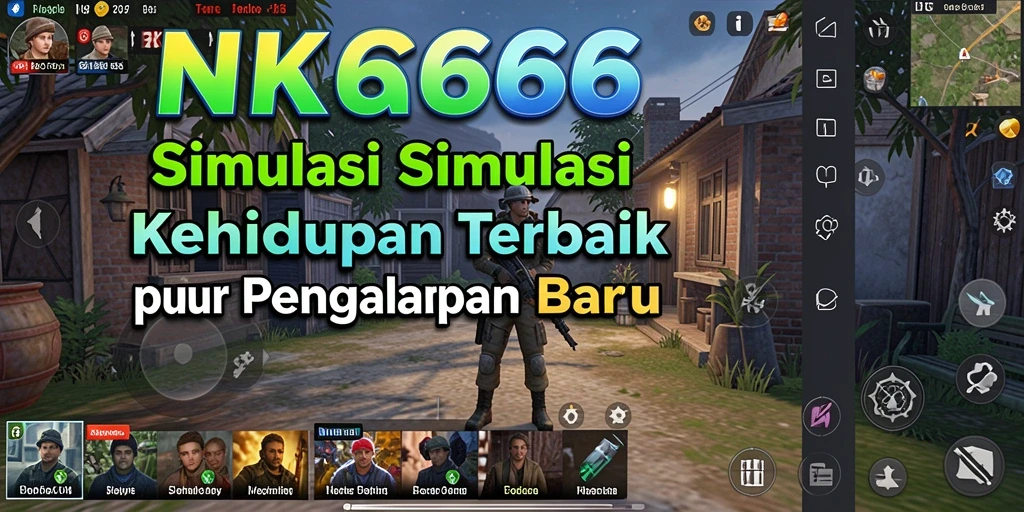 Screenshot gameplay menampilkan interaksi mendalam dalam NK666.
