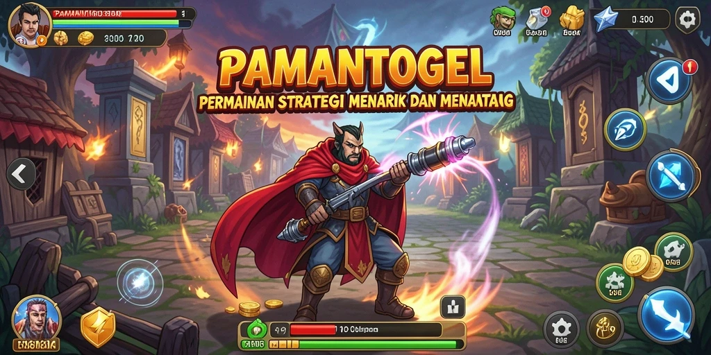 Tampilan gameplay menantang PAMANTOGEL dengan strategi yang mendalam.