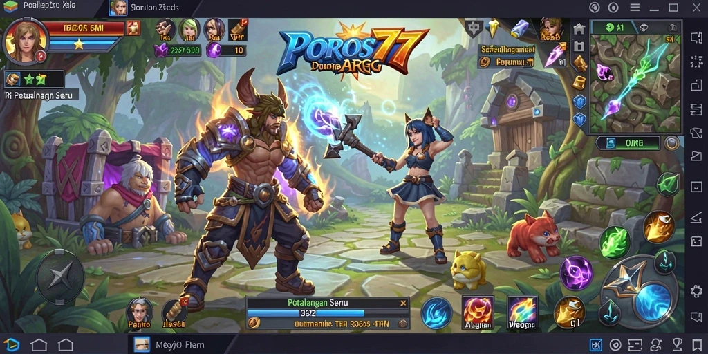Gameplay seru dan mendebarkan di dunia ARPG.
