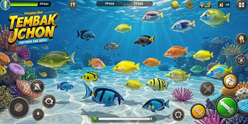 Tangkapan ikan yang seru dalam PP444 dengan grafis menakjubkan.