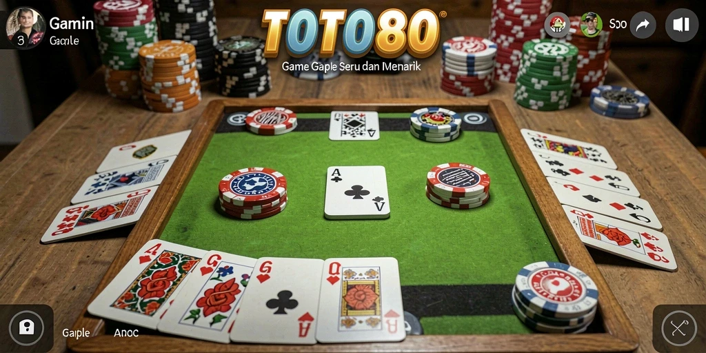 Tampilan gameplay seru dan kompetitif di TOTO80.